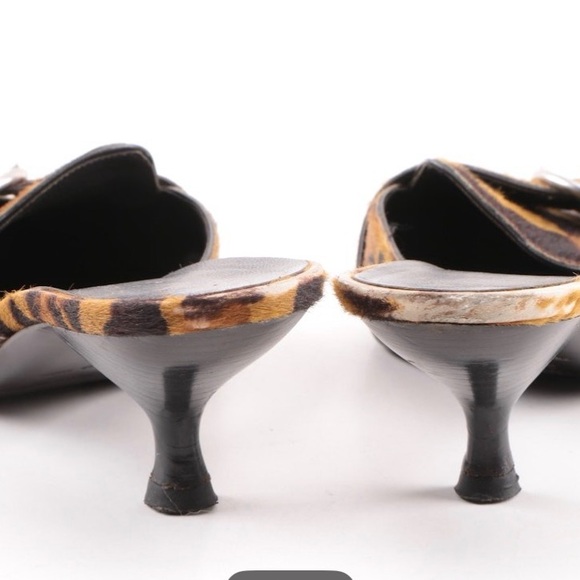 Prada Calf Hair Mules - Picture 4 of 9